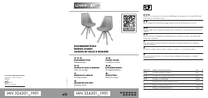 Instrukcja Livarno IAN 324201 Krzesło