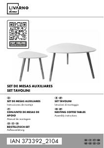 Manual Livarno IAN 373392 Mesa de centro