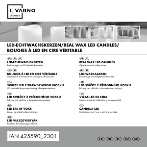 Brugsanvisning Livarno IAN 425590 LED-lys