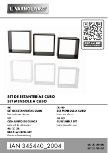 Manual Livarno IAN 345440 Prateleira