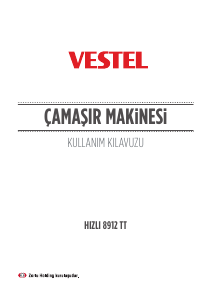 Kullanım kılavuzu Vestel Hizli 8912 TT Çamaşır makinesi