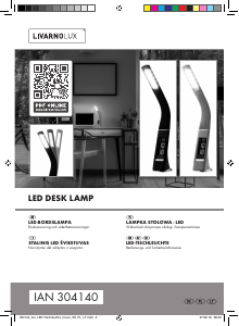 Bruksanvisning LivarnoLux IAN 304140 Lampa