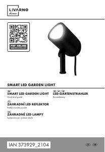 Návod LivarnoLux IAN 373929 Svietidlo