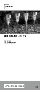 Manual LivarnoLux IAN 434608 Lamp