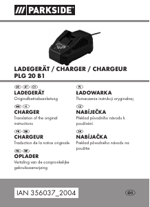 Mode d’emploi Parkside IAN 356037 Chargeur de batterie