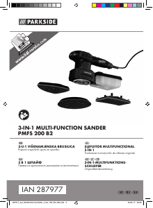Наръчник Parkside IAN 287977 Delta Sander Шлайф