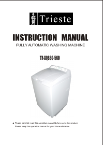 Manual Trieste TR-XQB60-560 Washing Machine
