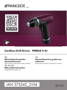Vadovas Parkside IAN 373242 Gręžtuvas-suktuvas