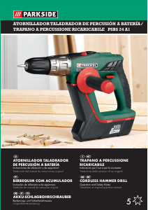 Manual de uso Parkside IAN 64192 Atornillador taladrador