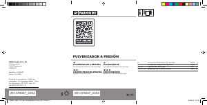 Manual Parkside IAN 498087 Pulverizador para jardim