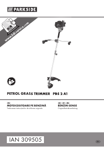 Manual Parkside IAN 309505 Trimmer de gazon