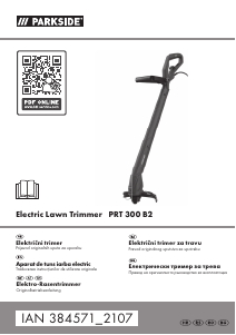 Manual Parkside IAN 384571 Trimmer de gazon