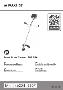 Priročnik Parkside IAN 446254 Kosilnica z nitko
