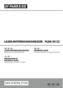 Manuale Parkside IAN 374238 Misuratore di distanza laser
