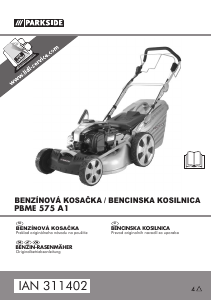 Priročnik Parkside IAN 311402 Vrtna kosilnica