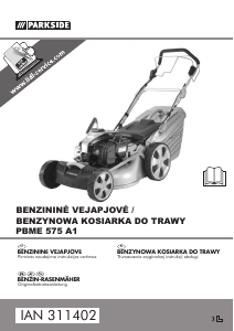 Instrukcja Parkside IAN 311402 Kosiarka