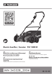 Manual Parkside IAN 345328 Scarificator