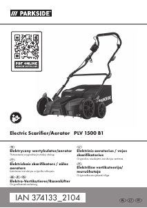 Vadovas Parkside IAN 374133 Vejos skarifikatorius