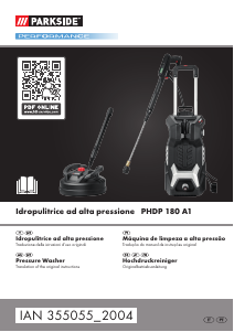 Manuale Parkside IAN 355055 Idropulitrice