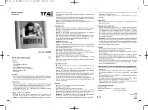 Manuale TFA 98.1093 Cornice digitale