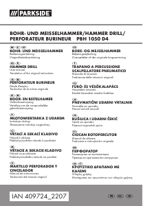 Brugsanvisning Parkside IAN 409724 Borehammer