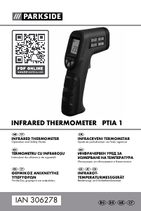 Priručnik Parkside IAN 306278 Termometar
