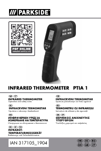 Manual Parkside IAN 317105 Termometru