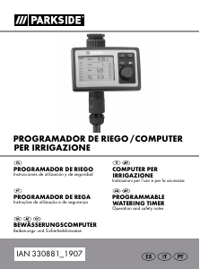 Manual de uso Parkside IAN 330881 Contador de agua