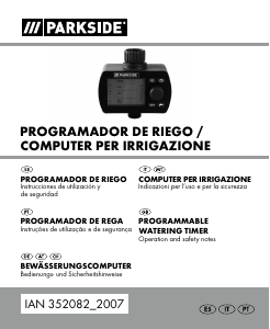 Manual Parkside IAN 352082 Computador de rega