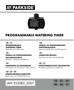 Manual Parkside IAN 352082 Programator pentru udat