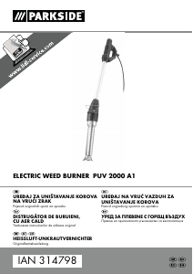 Manual Parkside IAN 314798 Arzător de buruieni