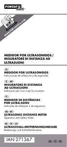 Manual Powerfix IAN 271367 Medidor de distâncias a laser