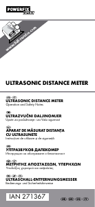 Priručnik Powerfix IAN 271367 Laserski daljinomjer