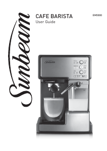 Manual Sunbeam EM5000 Coffee Machine