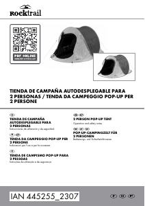 Manual Rocktrail IAN 445255 Tenda