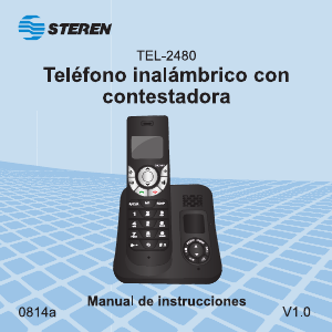 Handleiding Steren TEL-2480 Draadloze telefoon