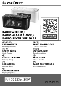 Brugsanvisning SilverCrest IAN 353236 Radio-vækkeure