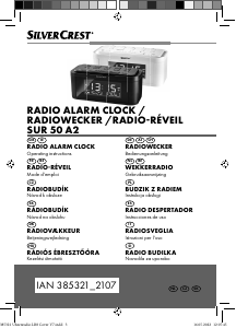 Brugsanvisning SilverCrest IAN 385321 Radio-vækkeure