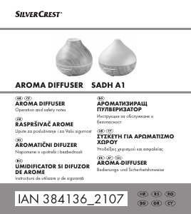 Manual SilverCrest IAN 384136 Aparat de aromaterapie