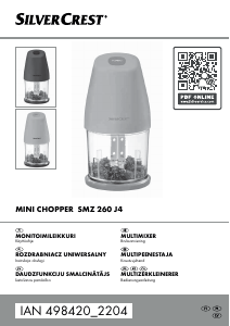 Bruksanvisning SilverCrest IAN 498420 Minihackare