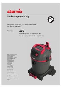 Bedienungsanleitung Starmix NSG uClean ARDL-1432 Staubsauger