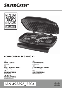 Käyttöohje SilverCrest IAN 498396 Kontaktigrilli