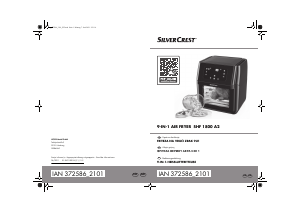 Εγχειρίδιο SilverCrest IAN 372586 Φριτέζα