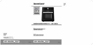 Manuál SilverCrest IAN 406586 Fritéza