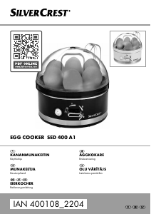 Käyttöohje SilverCrest IAN 400108 Kananmunankeitin