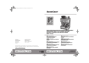 Instrukcja SilverCrest IAN 373126 Ekspres do espresso