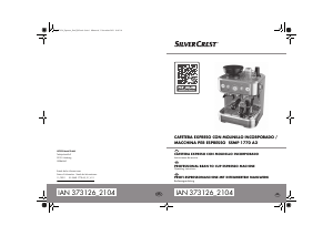 Manual de uso SilverCrest IAN 373126 Máquina de café espresso