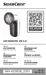 Εγχειρίδιο SilverCrest IAN 425838 Συσκευή απομάκρυνσης χνουδιών