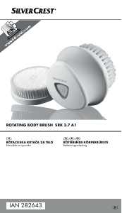 Priročnik SilverCrest IAN 282643 Krtača za čiščenje obraza