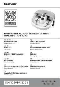 Mode d’emploi SilverCrest IAN 435989 Bain de pieds